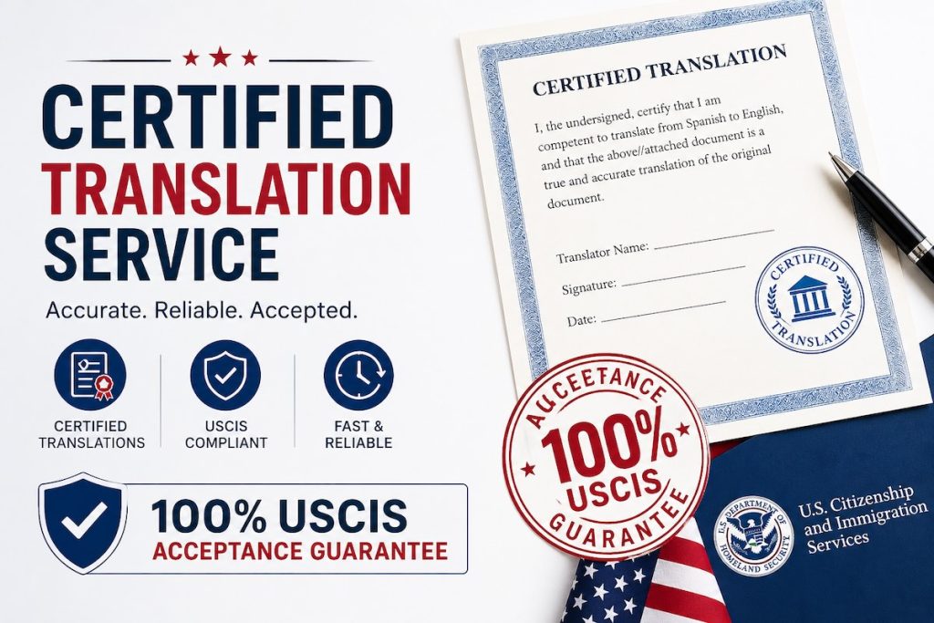 Certified Translation Services