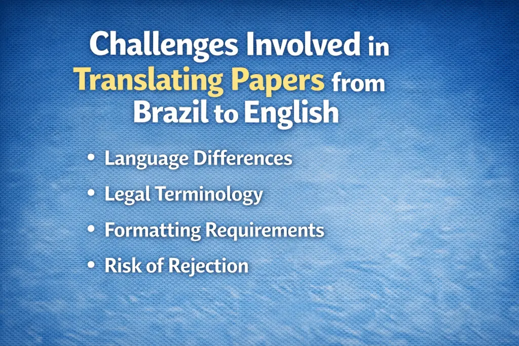 Translate in Brazil to English