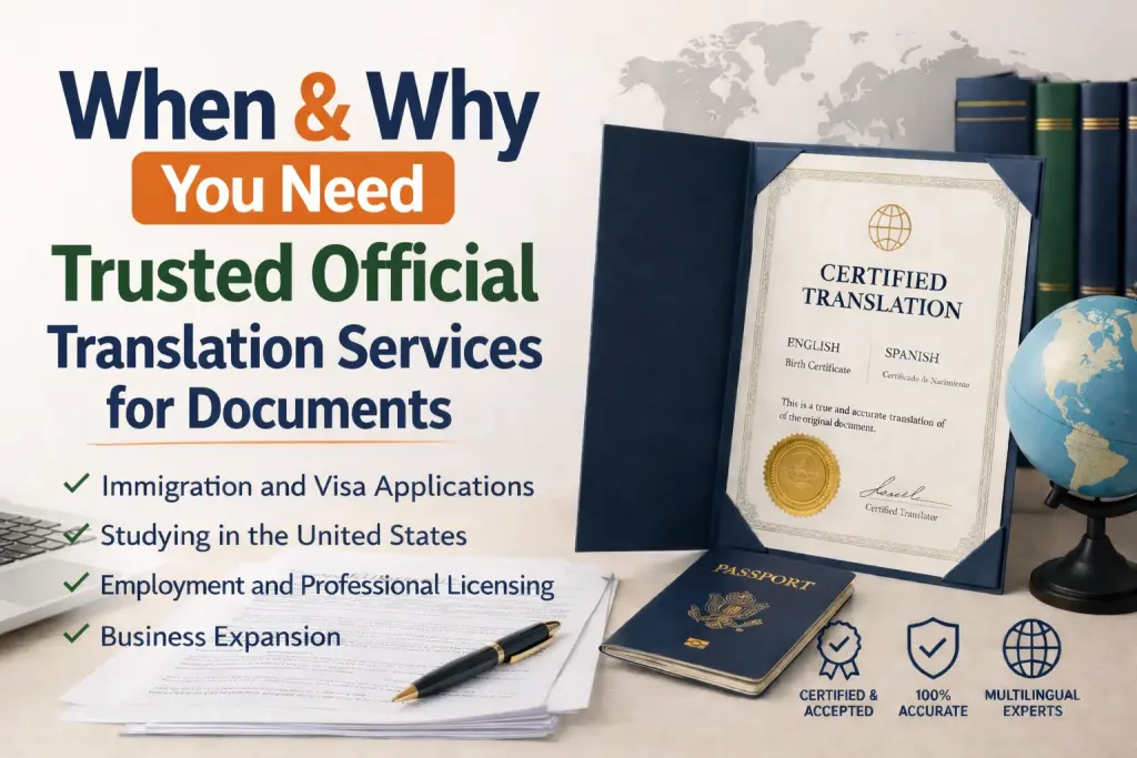 Official Translation Services 