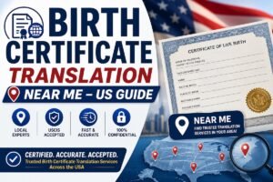 birth certificate translation near me